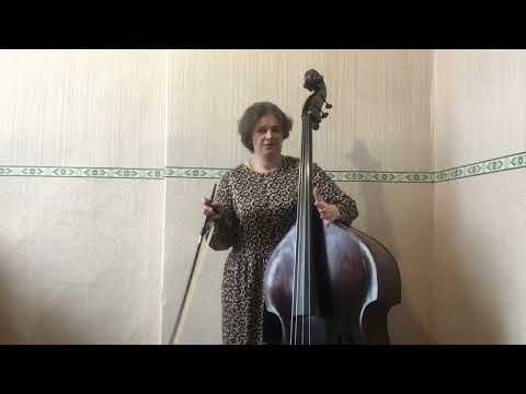 Видео: Контрабас от  А до Я. Урок 13. Игра  по открытым струнам. Первые упражнения.
