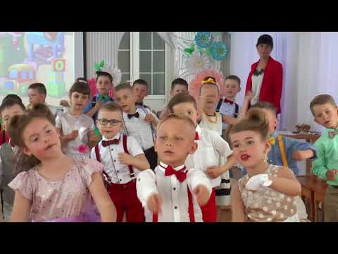 Видео: Пісня танок " А я  іграшки люблю" на випускному святі "Першокласні стиляги""