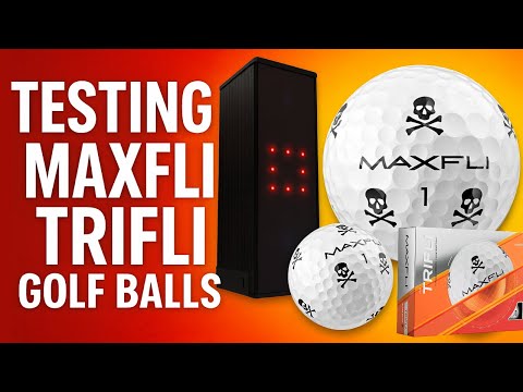 Видео: МОЙ НОВЫЙ МЯЧ ДЛЯ ГОЛЬФА! Работает ли Maxfli TriFli с монитором запуска Square Golf?