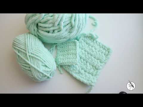 Видео: Обзор пряжи Dolphin Big и Dolphin Baby. Сравнение