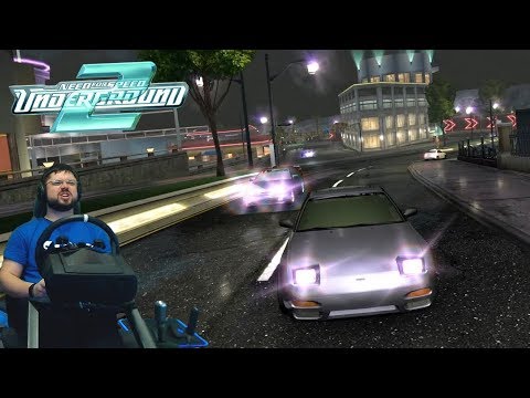 Видео: Уличный батл Nissan 240SX vs Toyota AE86 в Need for Speed: Underground 2