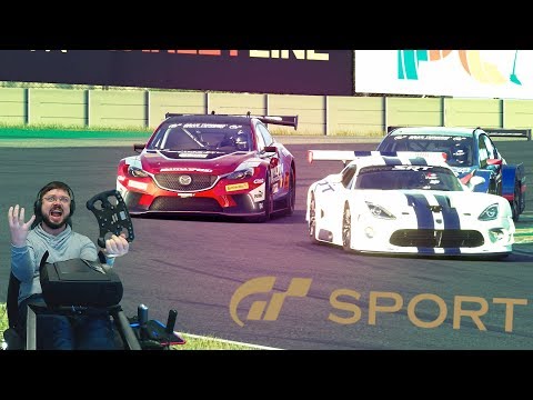 Видео: Жесткая заруба до последней капли топлива с кровожадными ботами в Gran Turismo: Sport