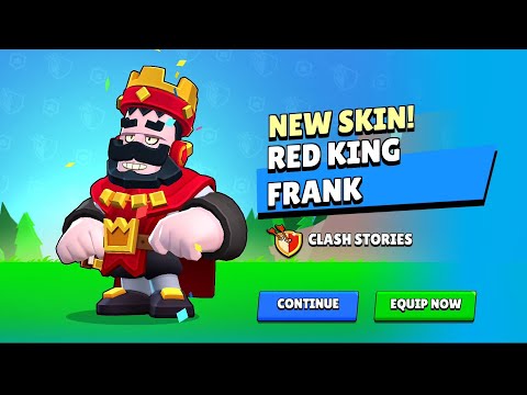 Видео: Получите Красного Короля Фрэнка БЕСПЛАТНО в Brawl Stars!