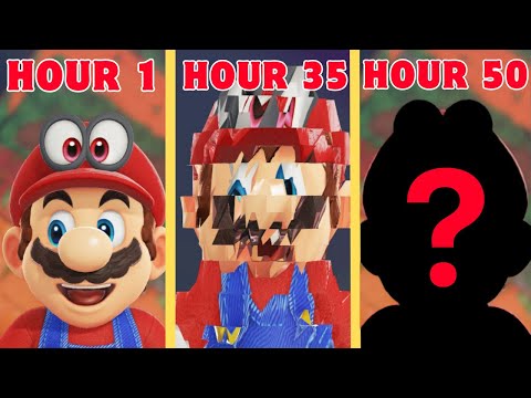 Видео: Падать 50 часов подряд в Super Mario Odyssey — испытание