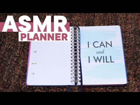 Видео: АСМР Ежедневник на Октябрь 2021 | ASMR My planner for October 2021