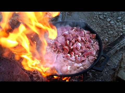 Видео: Лучший рецепт куриной печени | Кулинария на свежем воздухе