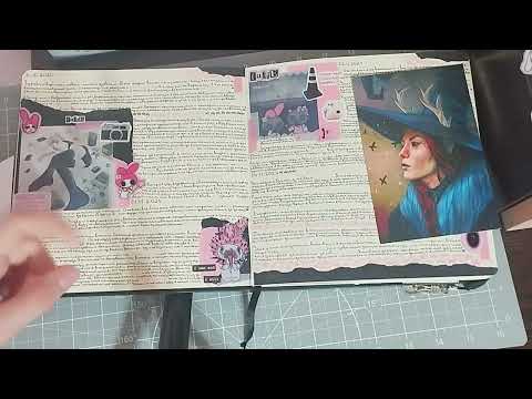 Видео: черный личный дневник ч1🖤