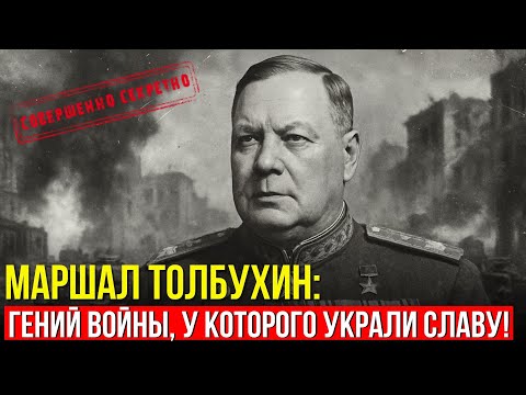Видео: Кто вычеркнул маршала Толбухина? ТАЙНА, которую скрывали 75 лет