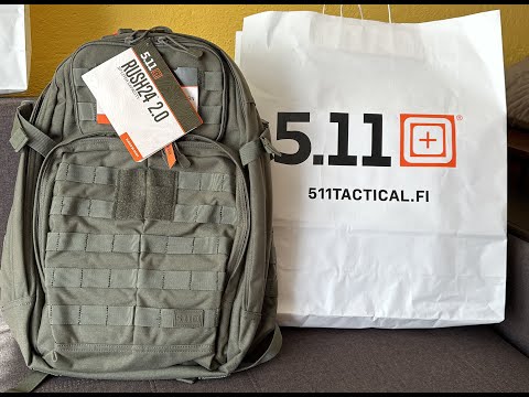 Видео: 511 TACTICAL рюкзак RUSH 24 2.0