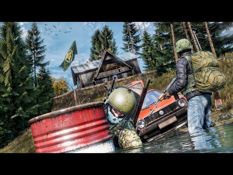 Видео: Выживание на схронах под водой у вражеской базы в DayZ