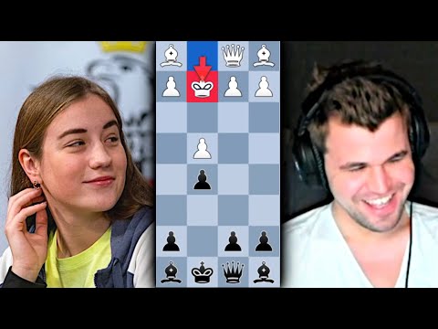 Видео: Как ЗАСМУЩАТЬ Чемпиона МИРА? КОРОЛЬ Е2 на ВТОРОМ ходу против МАГНУСА КАРЛСЕНА! Шахматы Блиц