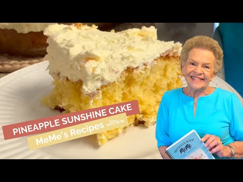 Видео: Рецепты MeMe | Пирог «Ананасовое солнце»