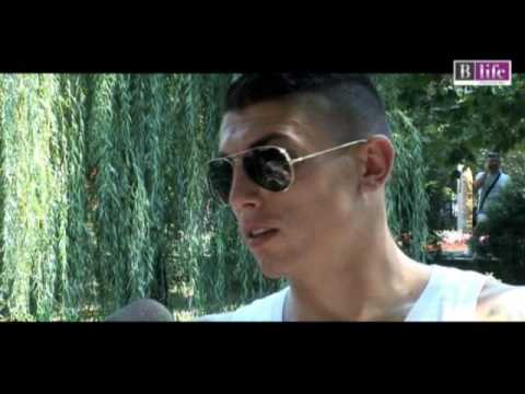 Видео: Даниел Златков (БГ Роналдо) пред Медо, BLife