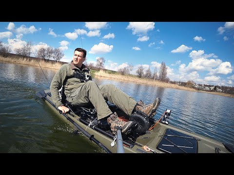 Видео: Пластиковый каяк - корыто или спортивный болид? Каяк для рыбалки kingfisher - после сезона