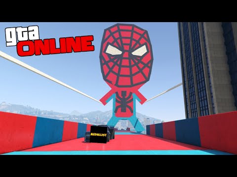 Видео: НОВЫЙ ЧЕЛОВЕК ПАУК ДЕРЖИТ НЕБОСКРЁБ В СТЕНКЕ НА СТЕНКУ В GTA 5 ONLINE!