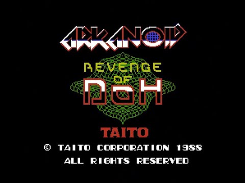 Видео: Полное прохождение Арканоид 2 (Arkanoid 2) nes