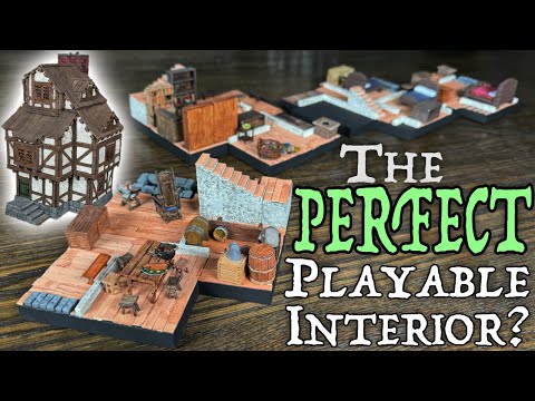 Видео: Мой новый ЛЮБИМЫЙ способ создания игровых интерьеров для моих миниатюрных зданий из пенопласта!!!...