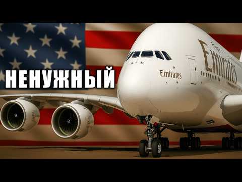 Видео: Почему Американские Авиакомпании сказали «НЕТ» Airbus A-380?