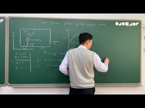 Видео: 2.7-Физикийн хичээл-Динамик-Галт тэргэн дэх утсаар зүүгдсэн ачаа