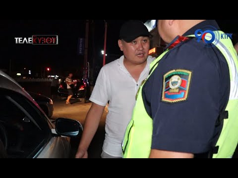 Видео: Мас абалында унаа башкарган айдоочу | Телекүзөт