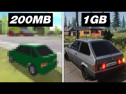 Видео: КАК ВЫГЛЯДИТ ДЕРЕВНЯ В МОБИЛЬНЫХ ИГРАХ