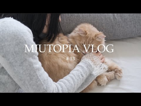 Видео: Весенний сбор с кошками – День медленной жизни и готовка гнокки | Miutopia Vlog 13