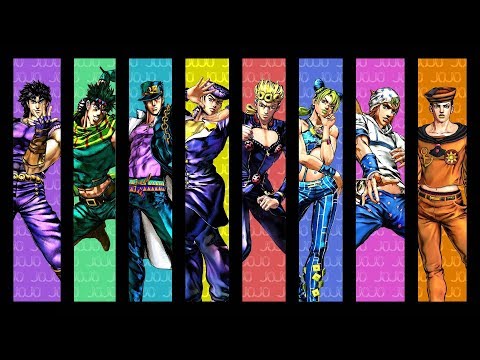 Видео: Игры по аниме! JoJo's Bizarre Adventure!