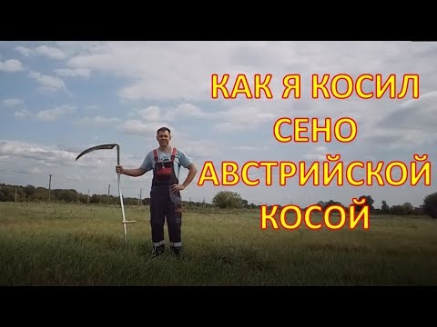 Видео: Такой КОСЫ у меня еще не было! Австрийская кованная коса "Две коровы" OFFNER