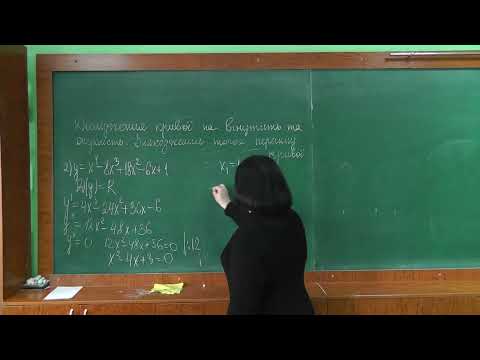 Видео: Дослідження кривої на вгнутість та опуклість. Знаходження точок перегину кривої