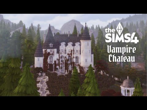 Видео: Шато Сангвин 🍷🧛🏻🩸 | Замок вампиров | The Sims 4 | Скоростное строительство