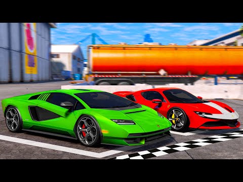 Видео: ПРИЕХАЛ НА УЛИЧНЫЕ ГОНКИ! FERRARI SF90 ПРОТИВ LAMBORGHINI COUNTACH! ВЫИГРАЛ 1.000.000 РУБЛЕЙ! 🌊ВОТЕР