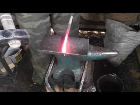 Видео: Ковка якутского клинка. Ч. 1