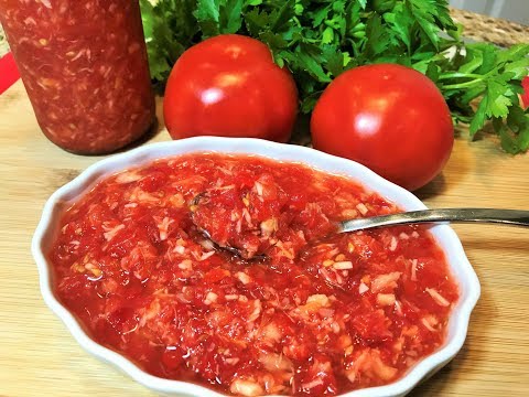 Видео: ХРЕНОВИНА без варки  - Ядрёный Русский Соус на зиму. Горлодёр, Огонёк.  Sauce with Horseradish.