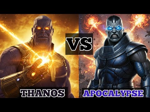 Видео: Танос против Апокалипсиса – Безумный Титан против Первого Мутанта.