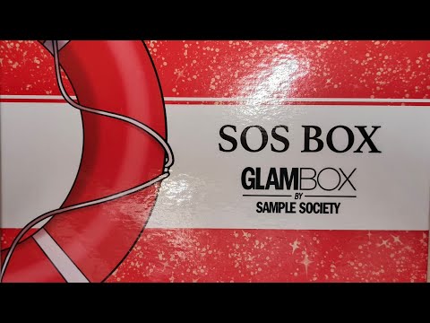 Видео: SOS box Deluxe от Glambox апрель 2025