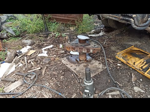 Видео: треш.маз.как разпресовать ось балансира.по новому.