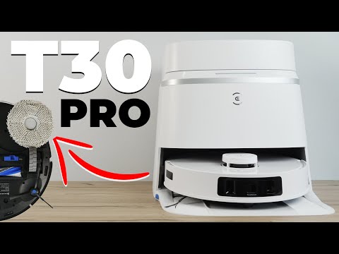 Видео: Ecovacs Deebot T30 PRO: выезд салфетки, 11 000 Па, новая станция🔥 ОБЗОР и ТЕСТ✅ ТОП 2024?!