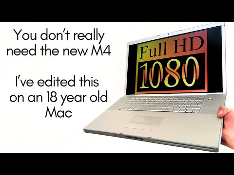 Видео: Это видео было смонтировано на MacBook 2007 года.