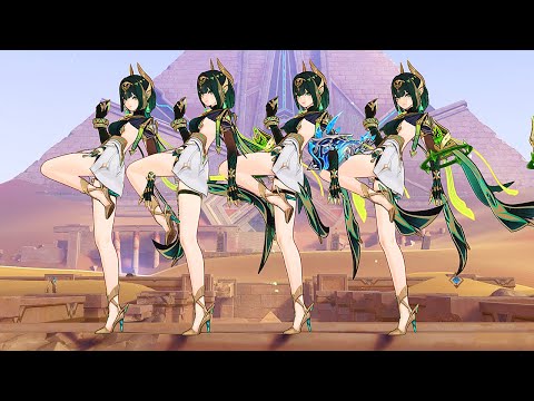 Видео: Я мучил человечество четырьмя Неферами | Genshin Impact