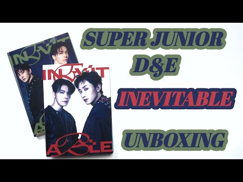 Видео: D&E SUPER JUNIOR "INEVITABLE" UNBOXING. РАСПАКОВКА АЛЬБОМА ЫНХЭ💙