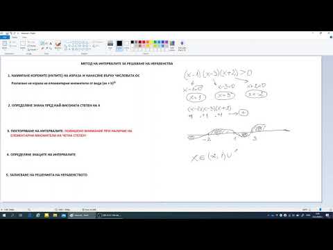 Видео: Метод на интервалите 1