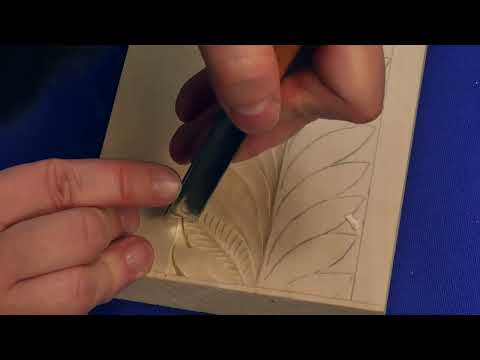 Видео: Листья с простыми насечками