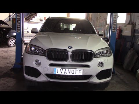 Видео: BMW X5  F15 2014 Метод Иванова на практике, ремонт бампера