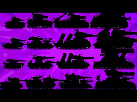 Видео: Эволюция Гибридов ГУСЬ vs ГОЛИАФ vs РАТТЕ СССР vs КАПУТ - Мультики про танки