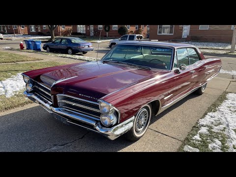 Видео: Pontiac Bonneville/Catalina 421 V8 1965 года: идеальный семейный автомобиль — обзор, дизайн, ходо...