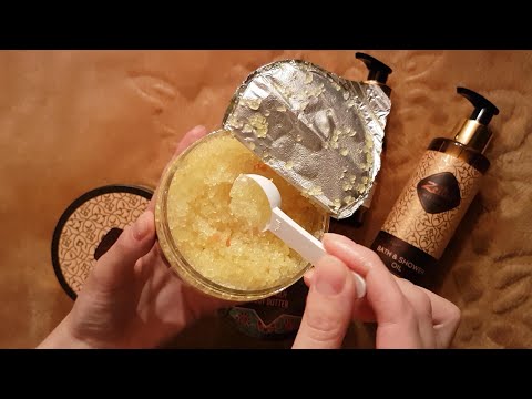 Видео: АСМР Уходовая косметика для тела Zeitun, Тихий голос ♥ ASMR Cosmetics, Russian language, Soft voice