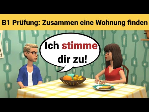 Видео: Устный экзамен по немецкому языку B1 | Планируйте что-нибудь вместе/диалог | обсуждение Часть 3