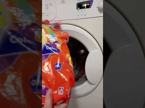 Видео: Стирка по просьбе @Zanussi-wash_2010 прога 4 синтетика 60/700 об часть 1