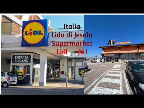 Видео: Italia Lido di Jesolo🍉 Supermarket ALI ☕️ Lidl цены 🍕ассортимент🍇