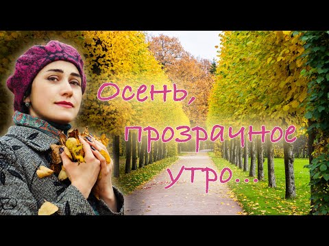 Видео: Осень, прозрачное утро...🎶 - поёт Юлия Боборень ( виды пригородов Санкт-Петербурга )
